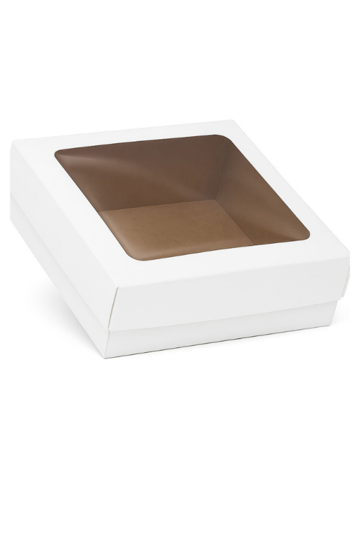 15x15x6 Beyaz Asetatlı E-ticaret Kargo Kutusu-0,4 Desi-10 Adet-Beyaz