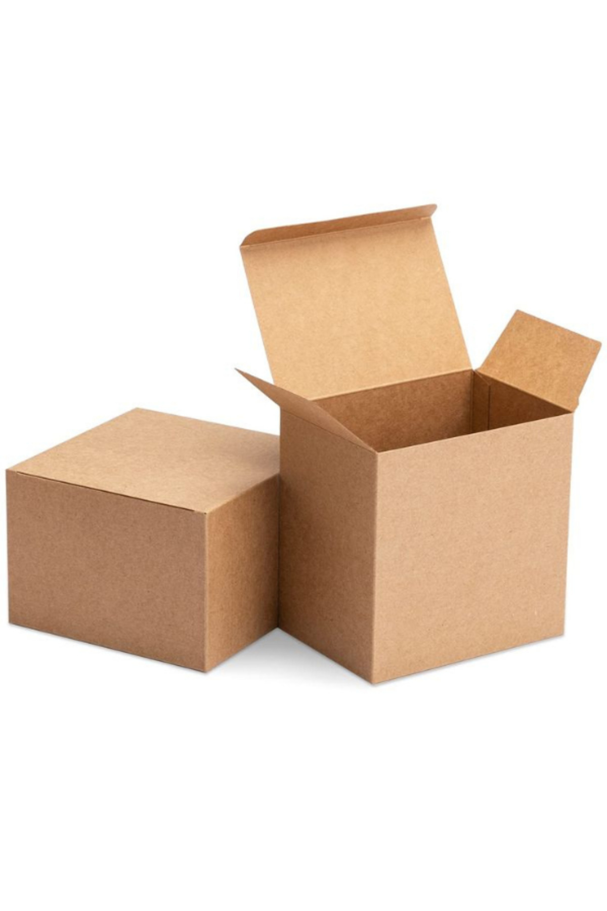 6,8x6,8x8,5 Cm E-ticaret Kutusu-0,1 Desi-50 Adet-Kraft