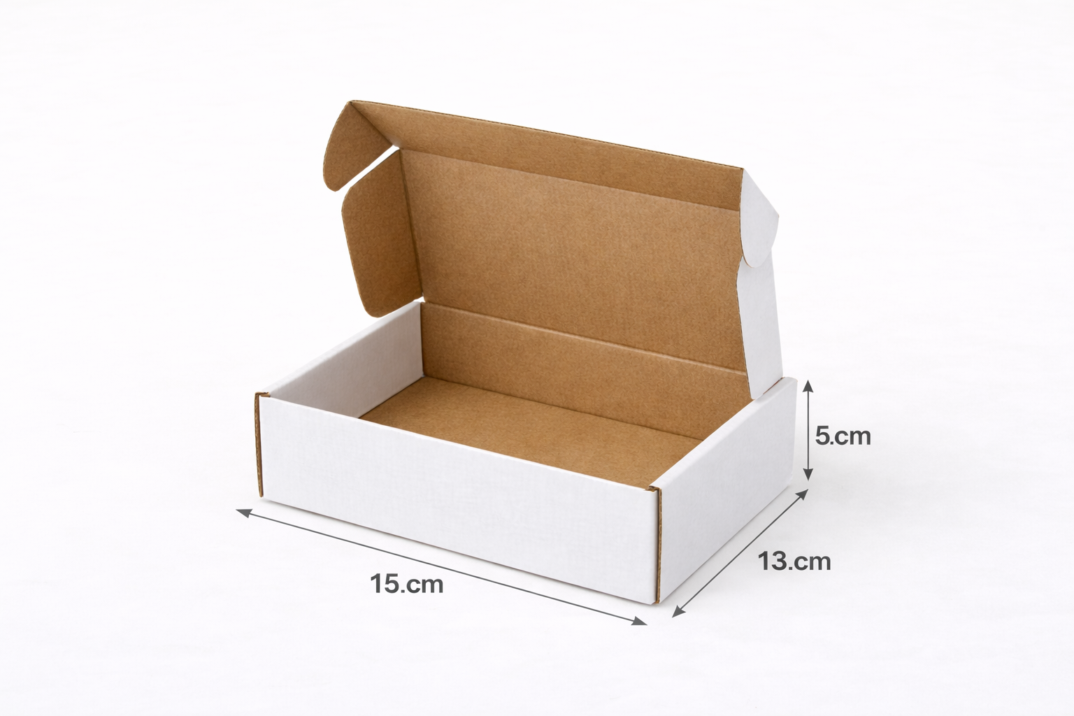 15x13x5 Cm Mini Receiver E-ticaret Kargo Kutusu-0,3 Desi-25 Adet-Beyaz